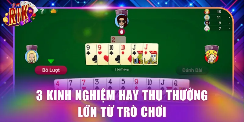 3 kinh nghiệm hay thu thưởng lớn từ trò chơi