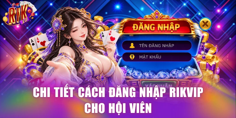 Chi tiết cách đăng nhập Rikvip cho hội viên