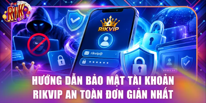 bảo mật tài khoản Rikvip