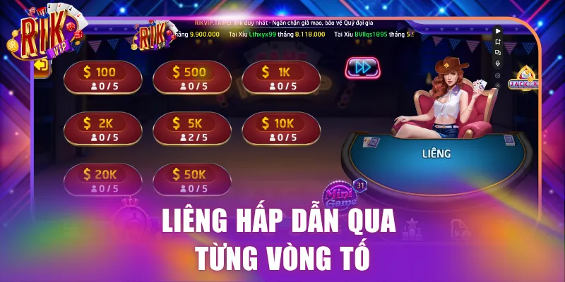 Liêng hấp dẫn qua từng vòng Tố